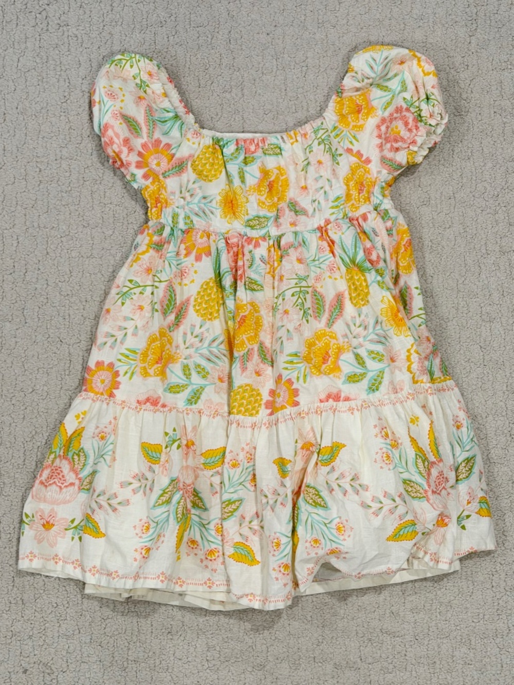 Kids Rachel Zoe Floral Tiered Dress Size Small (4/5 Years)